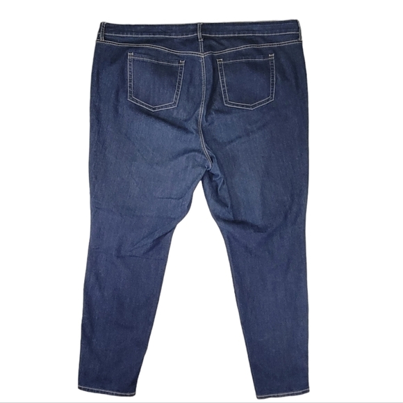 Torrid Dark Wash Y2K Stretchy Jeans  Torrid Size 26T - Picture 3 of 11